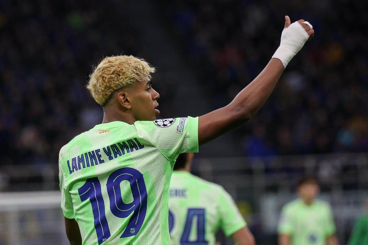 Lamin Jamal na Inter - Barselona