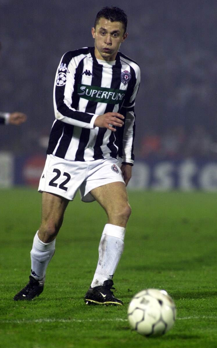 Saša Ilić igra za Partizan u Ligi šampiona