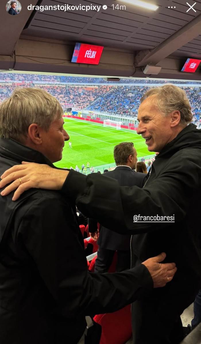 Dragan Stojković Piksi i Franko Barezi.