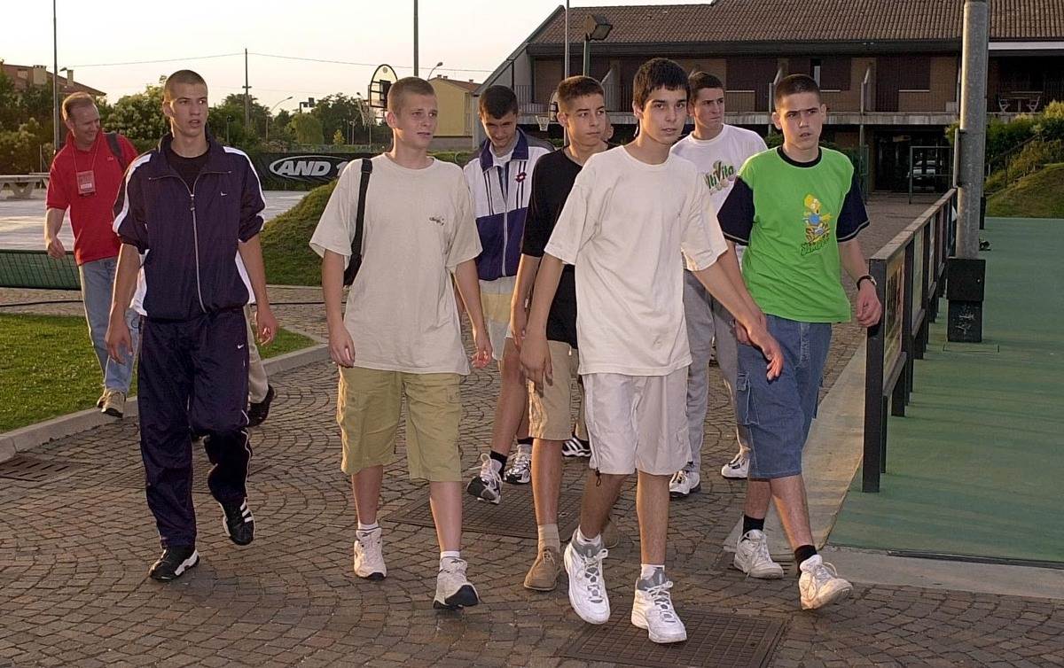 Dragan Labović, Miloš Teodosić i Milenko Tepić