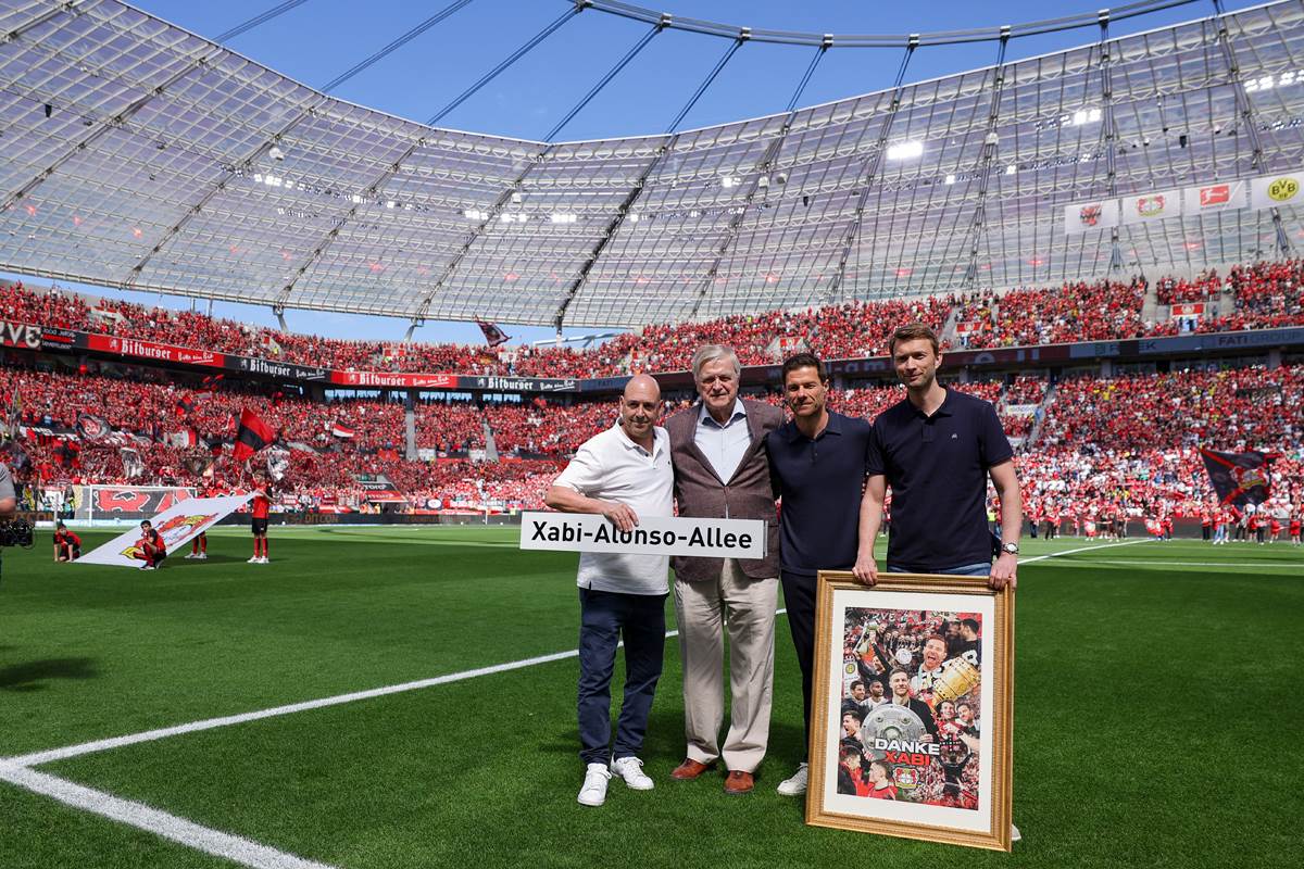 Ispraćaj Ćavija Alonsa iz Leverkuzena u Real Madrid