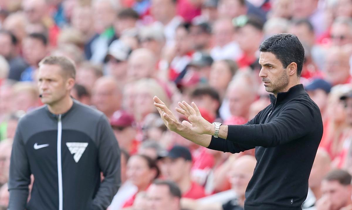 Mikel Arteta vodi ekipu Arsenala protiv Liverpula
