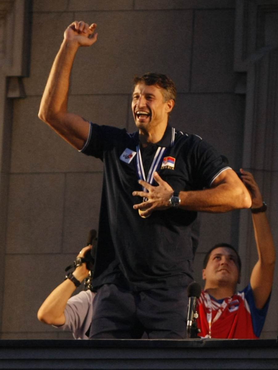 Ivan Miljković na Balkonu Starog dvora