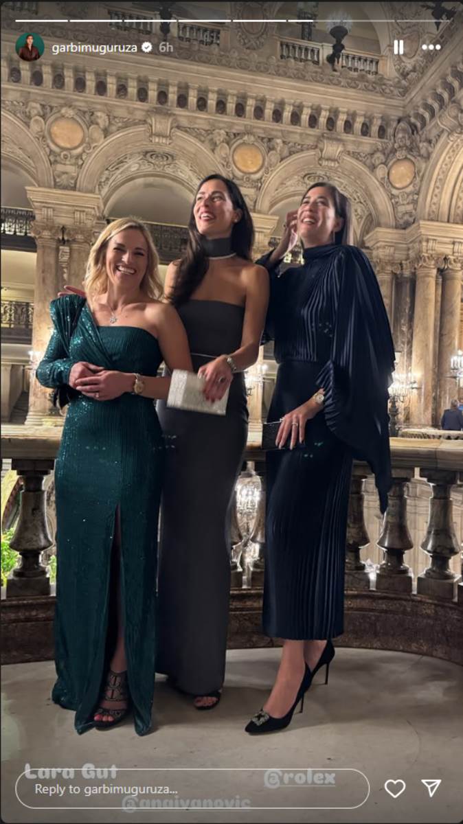 Ana Ivanović u društvu Garbinje Muguruse