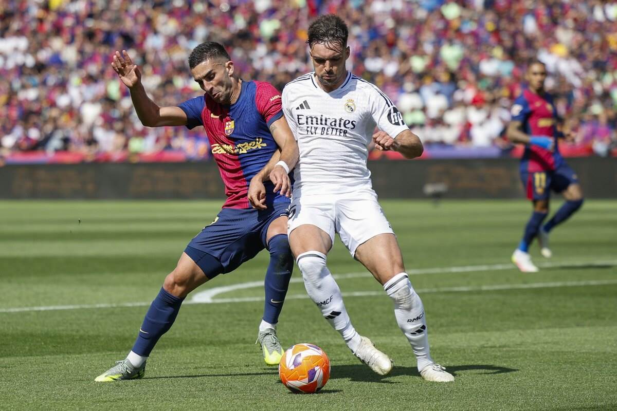 Raul Asensio i Feran Tores u duelu na El Klasiku Barselona Real Madrid