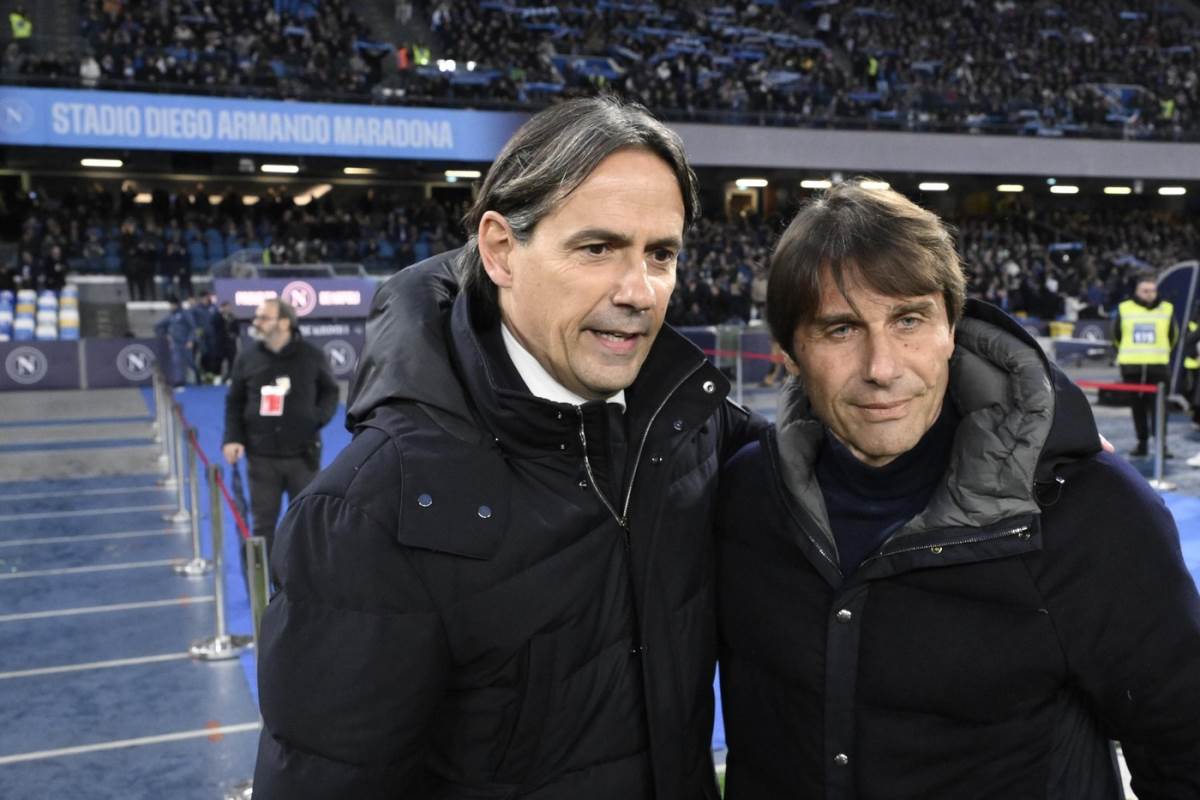 Antonio Konte i Simone Inzagi treneri Napolija i Intera