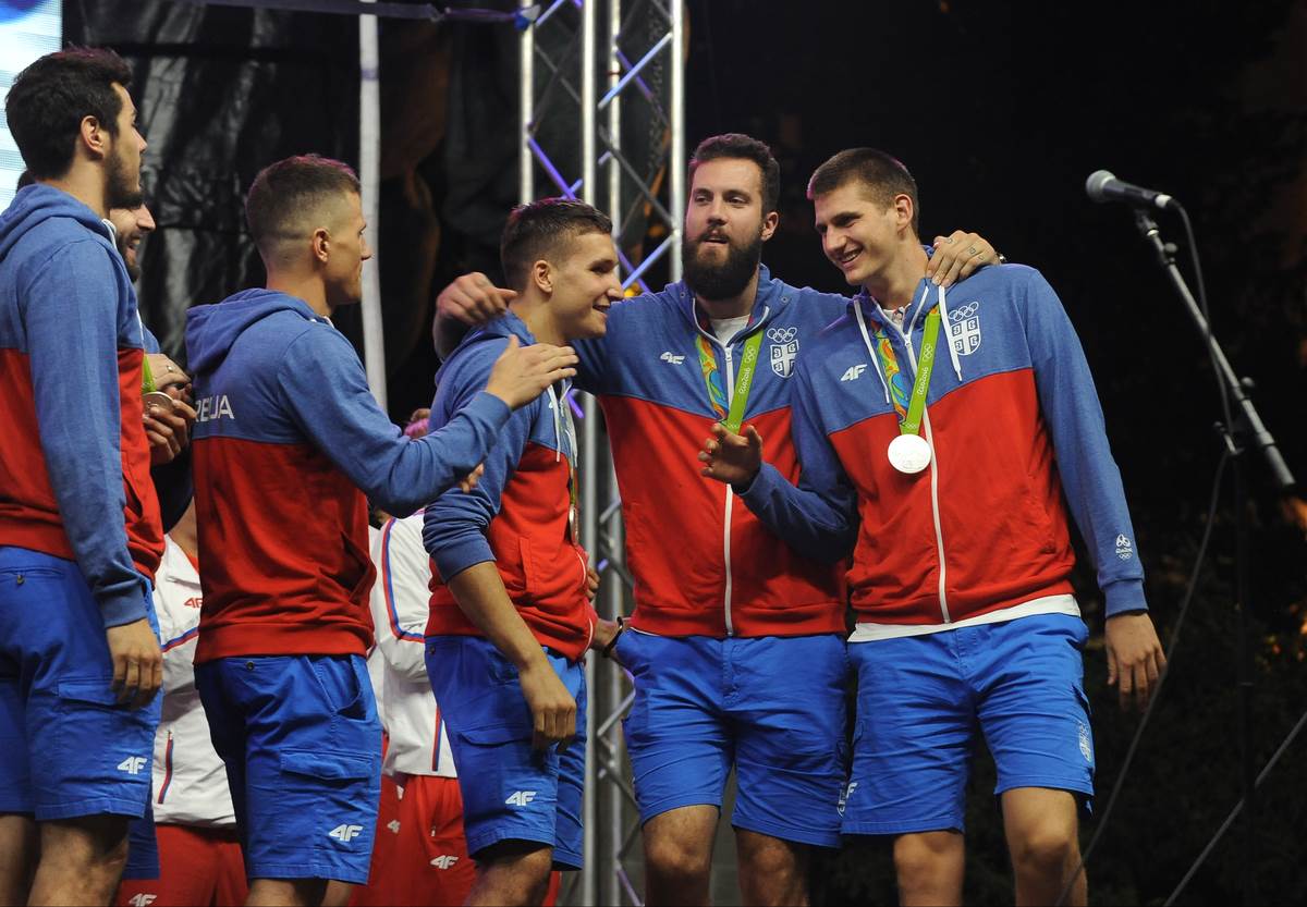 Nikola Jokić i Miroslav Raduljica