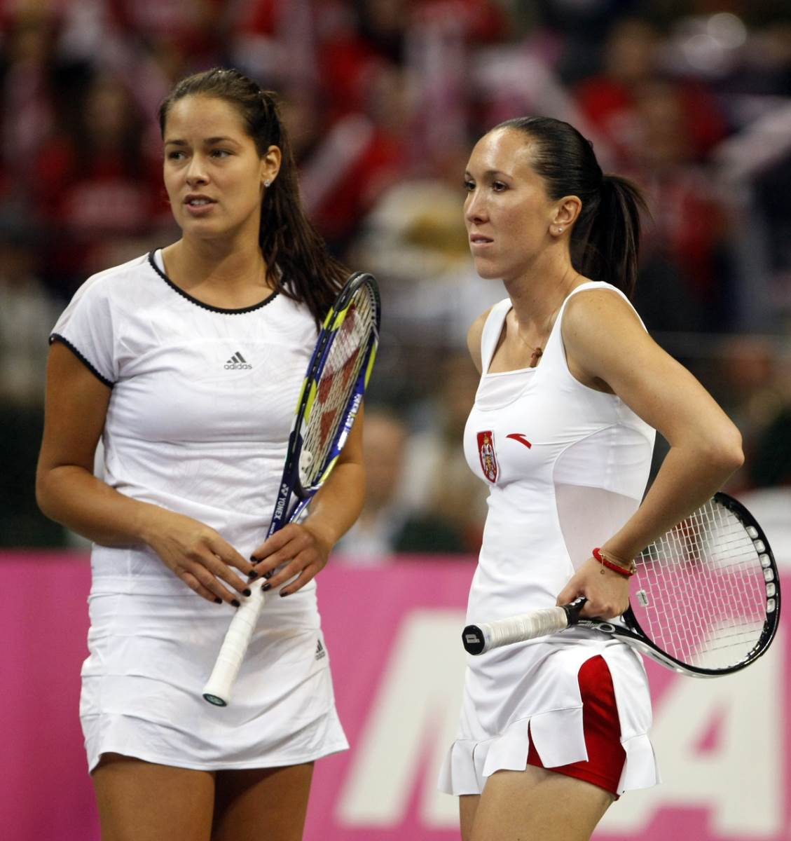 Ana Ivanović i Jelena Janković igraju dubl za Srbiju