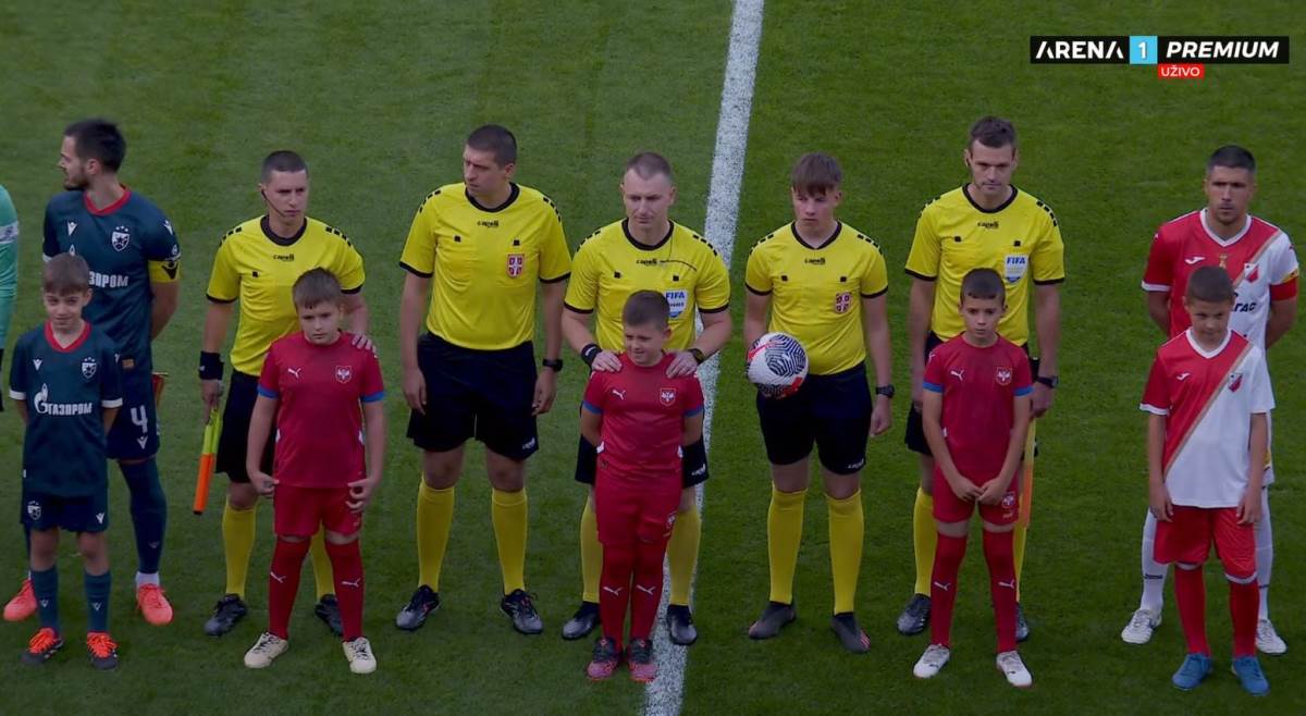 Sudije na Vojvodina - Crvena zvezda