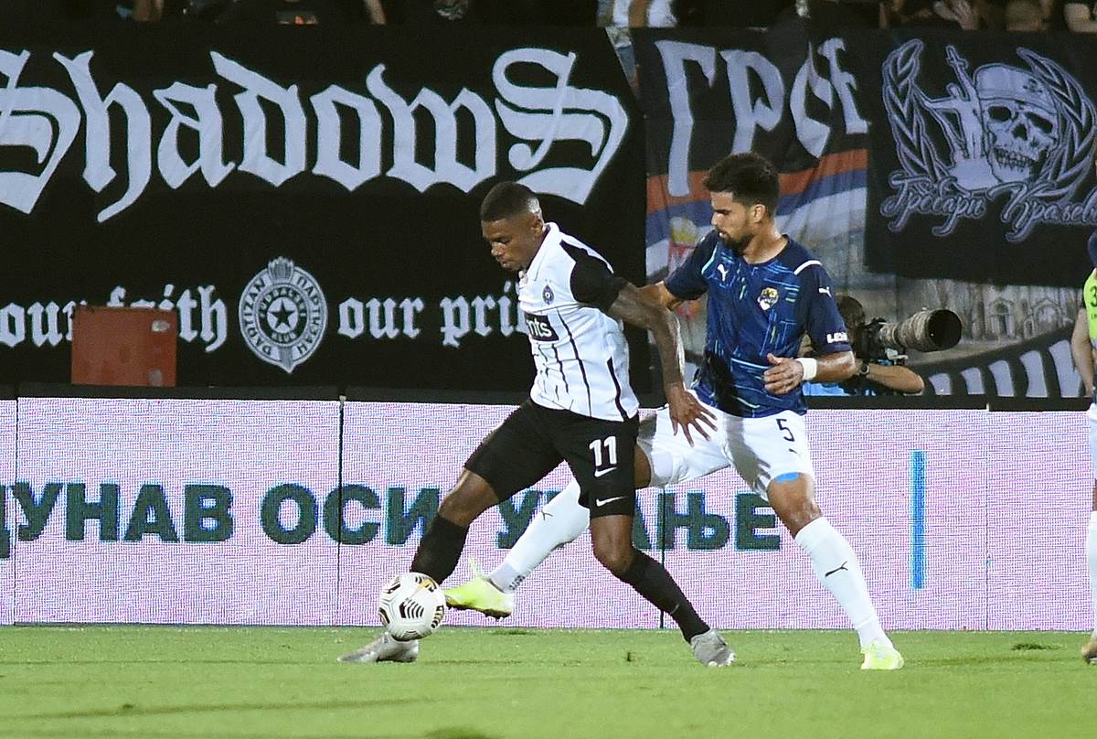 Rikardo i Rodrigao u utakmici Partizan - Soči u Humskoj