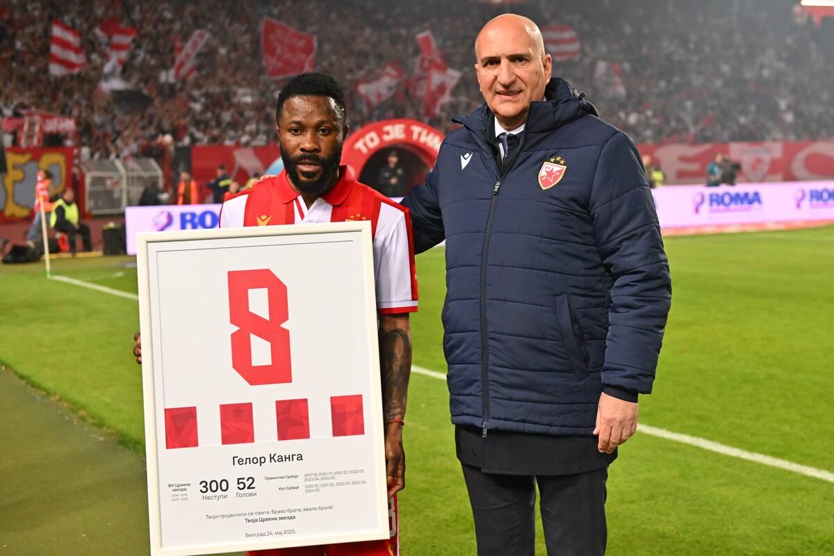 Vladan Milojević oproštaj od Kange i Rodića