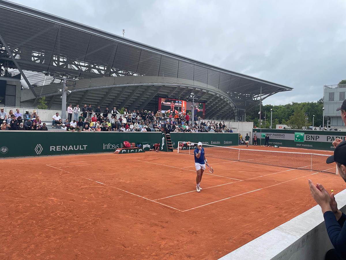 Hamad Međedović ima svesku za mečeve Rolan Garos konferencija