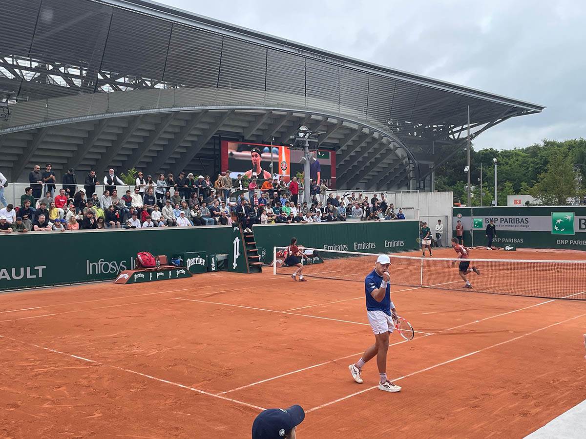 Hamad Međedović ima svesku za mečeve Rolan Garos konferencija