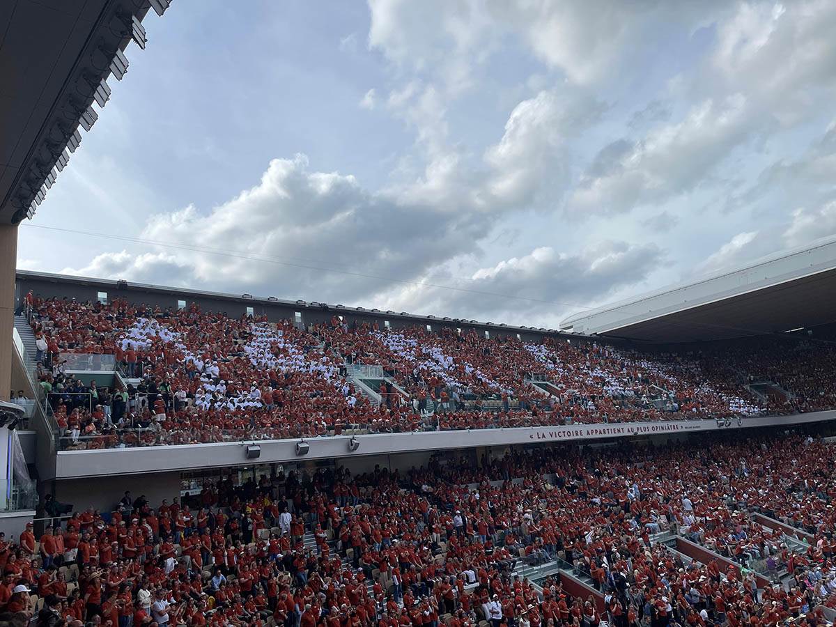 Oproštaj Rafaela Nadala na Rolan Gaorus