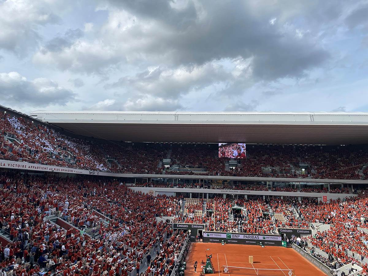 Oproštaj Rafaela Nadala na Rolan Gaorus