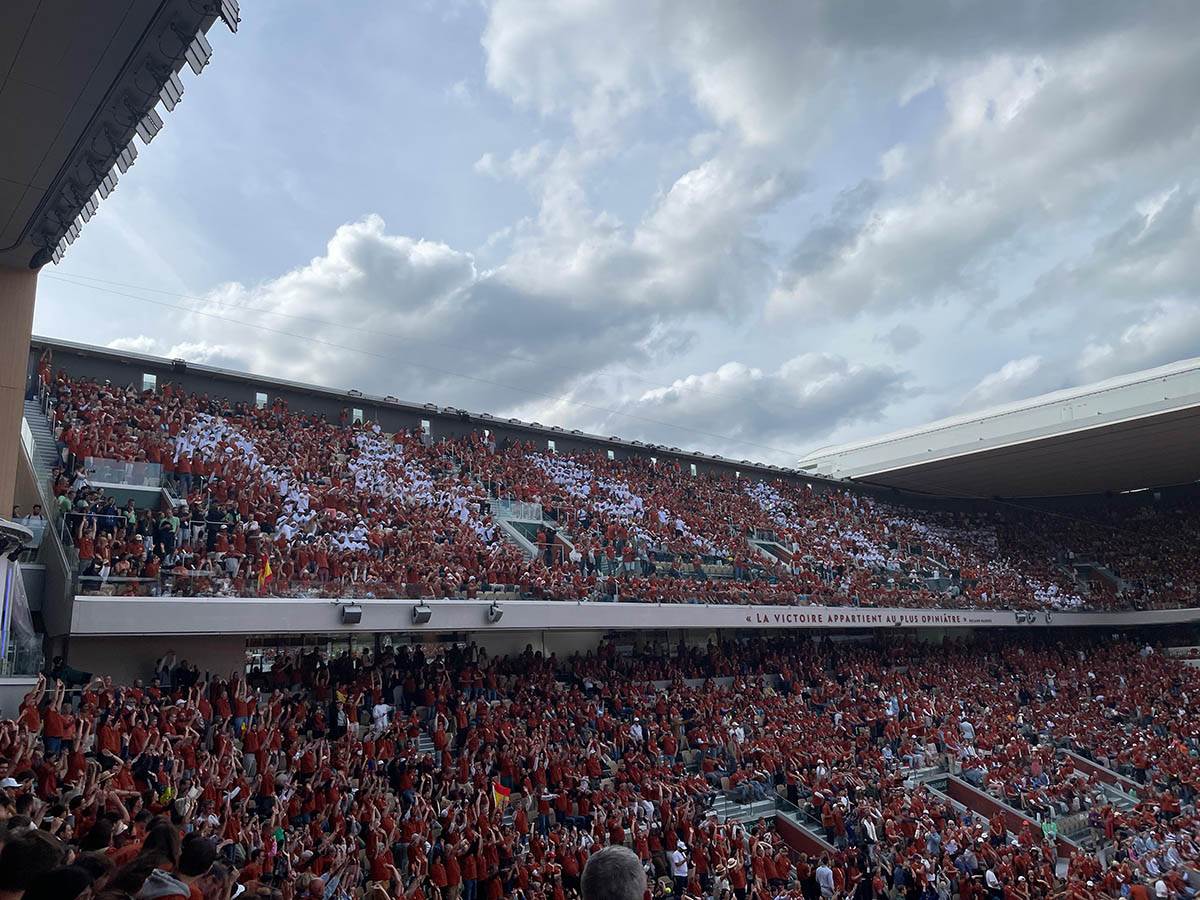 Oproštaj Rafaela Nadala na Rolan Gaorus