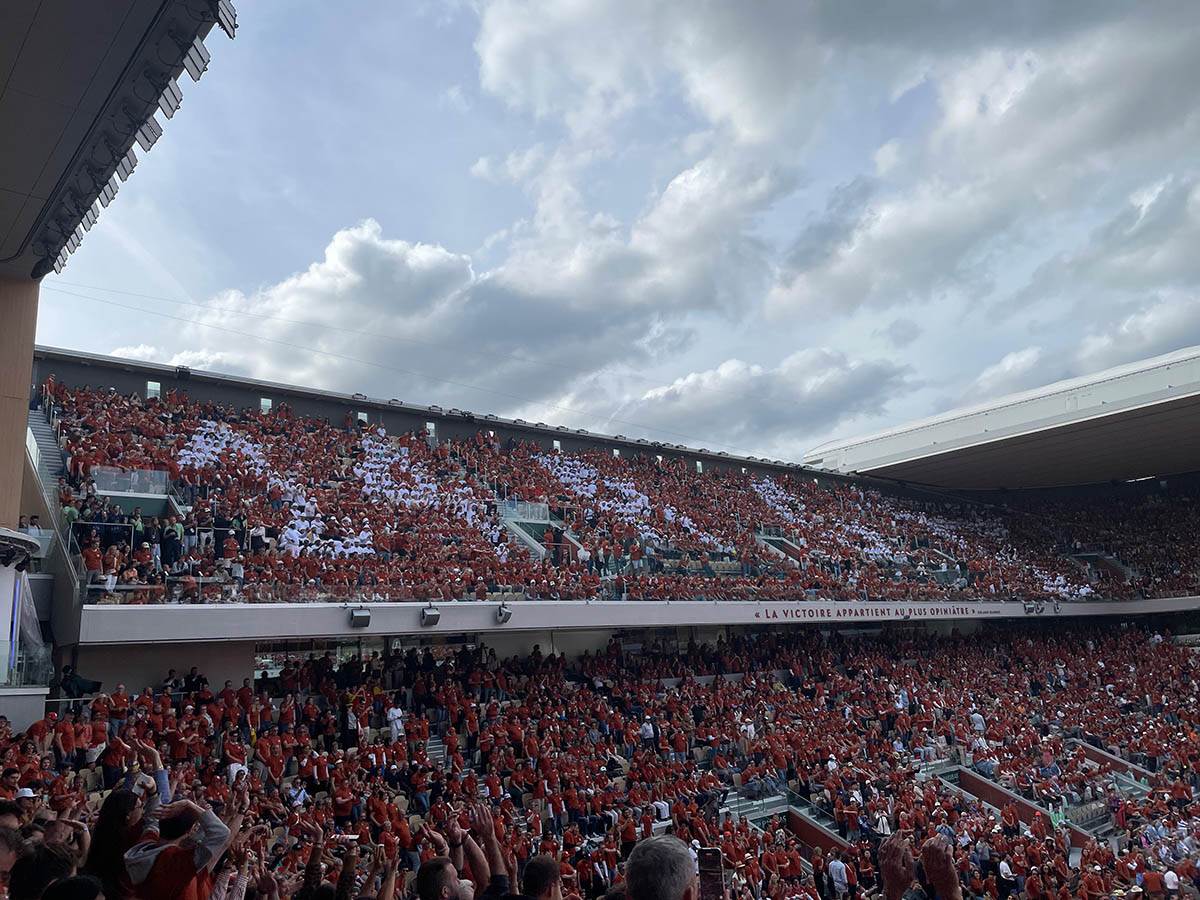 Oproštaj Rafaela Nadala na Rolan Gaorus