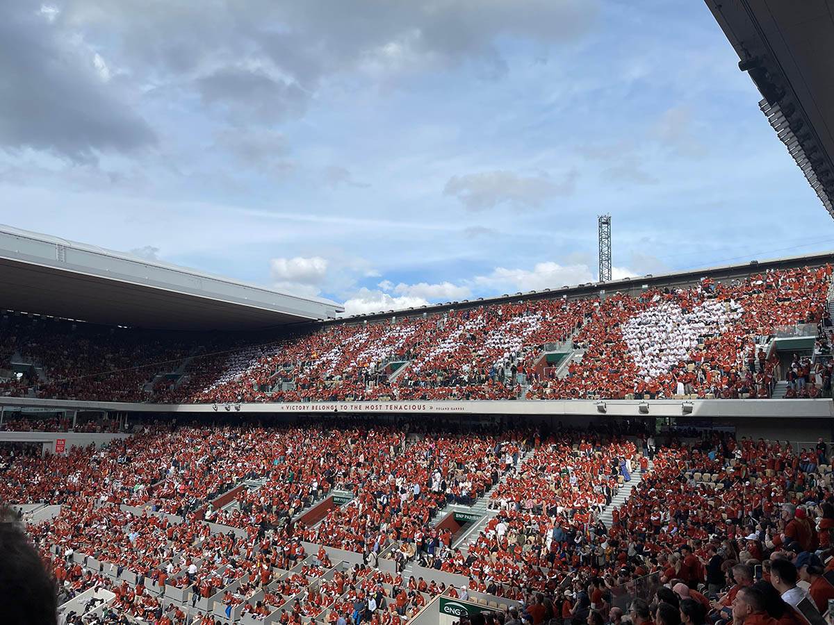 Oproštaj Rafaela Nadala na Rolan Gaorus