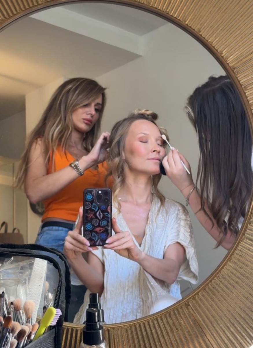 Marija Milutinović sa ćerkom