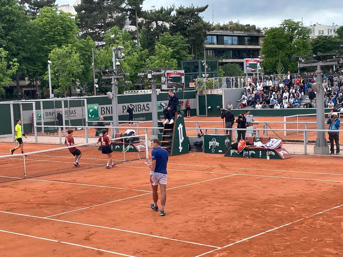 Hamad Međedović u trećem kolu Rolan Garosa