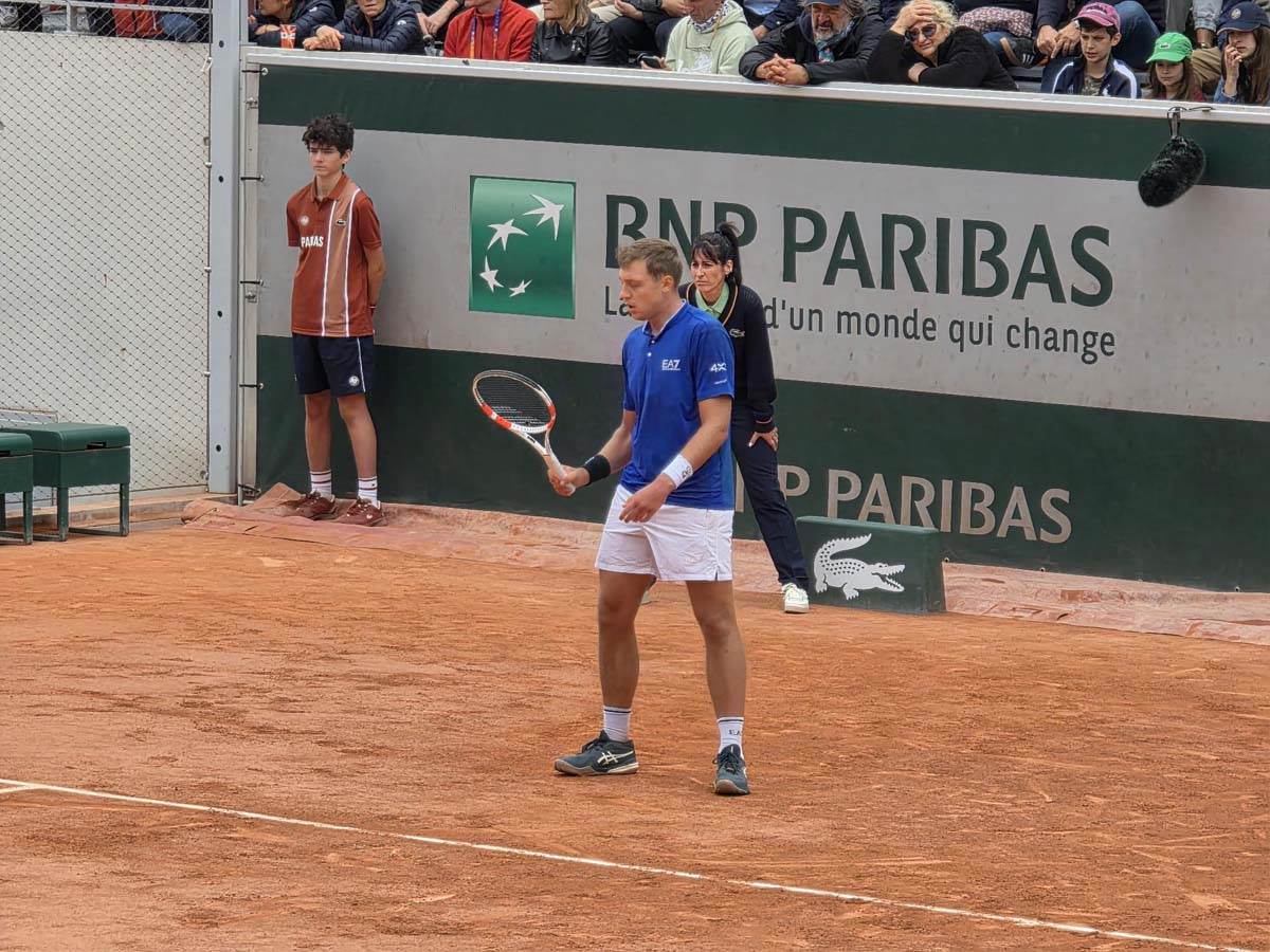 Hamad Međedović u trećem kolu Rolan Garosa