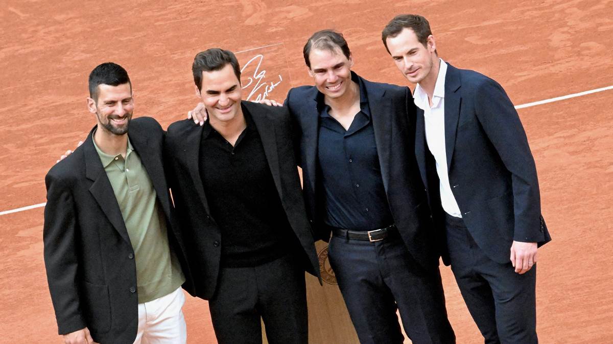 Novak Đoković Rodžer Federer Rafael Nadal Endi Marej