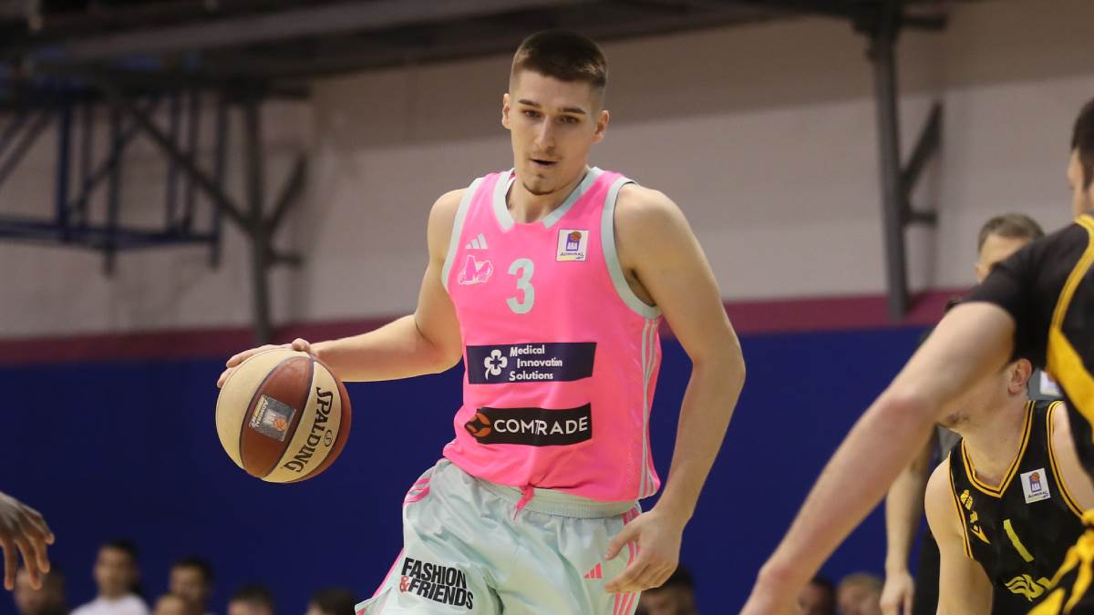 Stefan Miljenović na utakmici Mega - Split