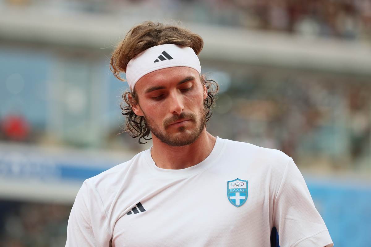 Stefanos Cicipas protiv Novaka Đokovića na Olimpijskim igrama
