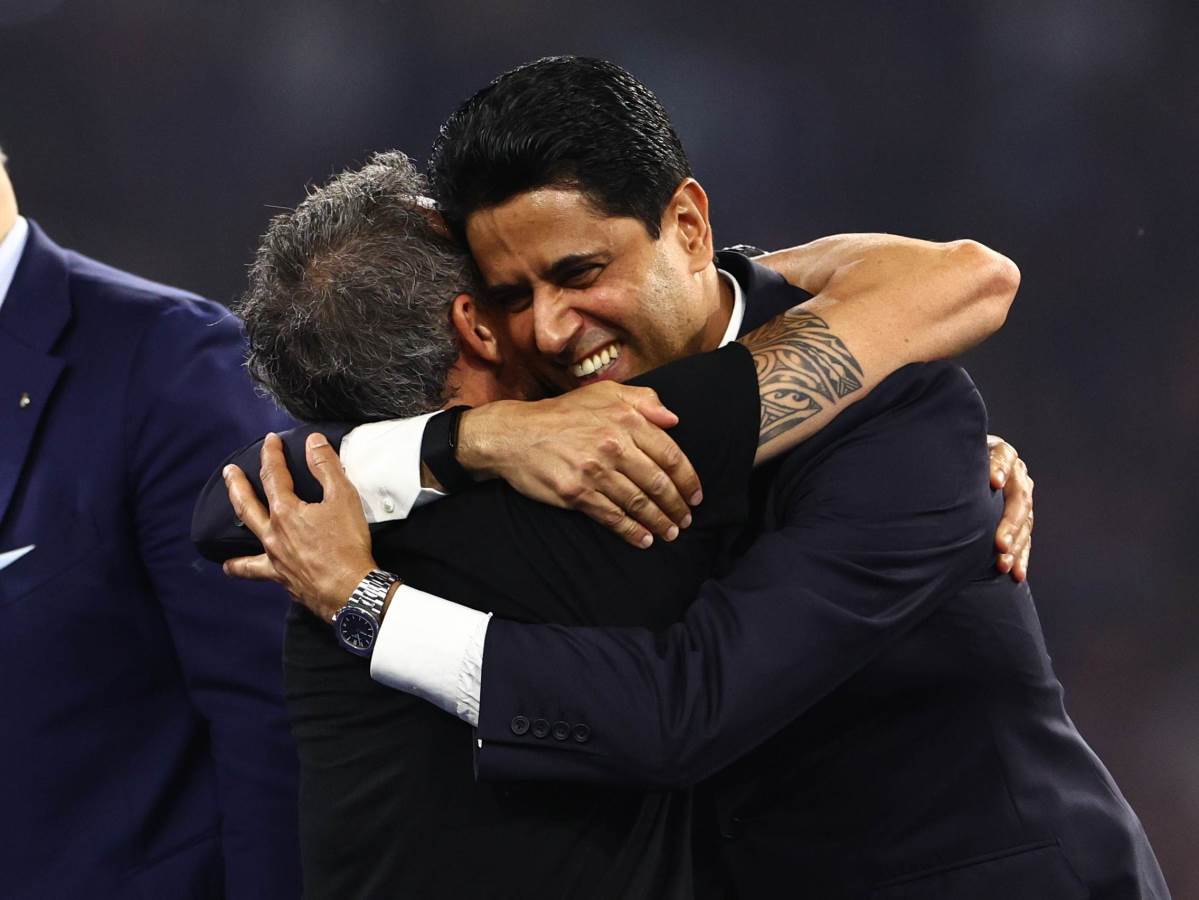 Naser Al Kelaifi Luis Enrike