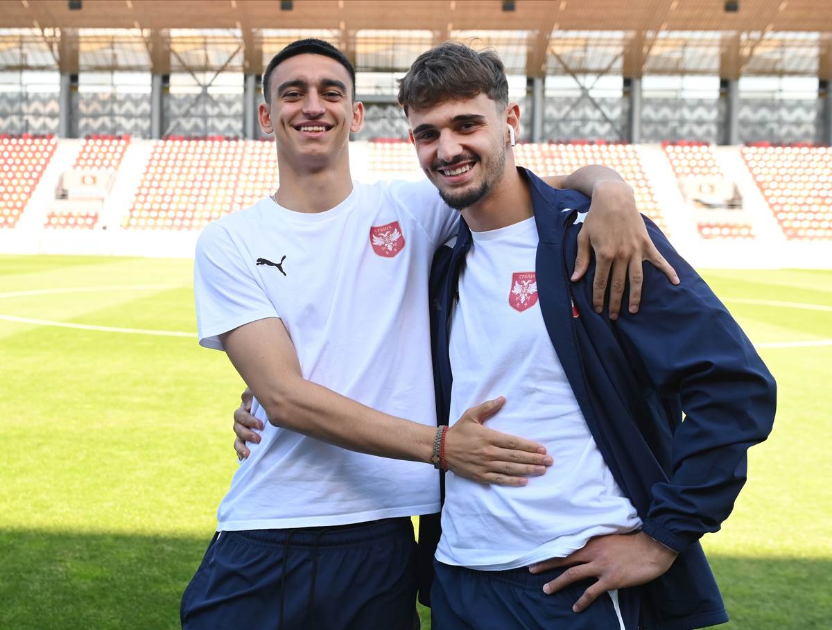 Golman reprezentacije Srbije Lazar Kaličanin.