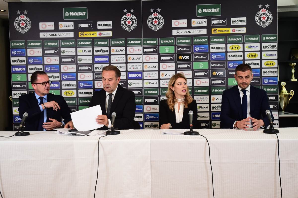 Nova uprava FK Partizan