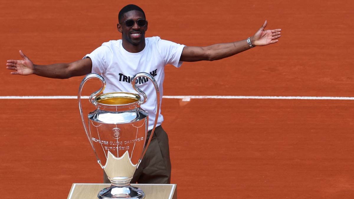 Usman Dembele doneo trofej Lige šampiona kod Novaka Đokovića