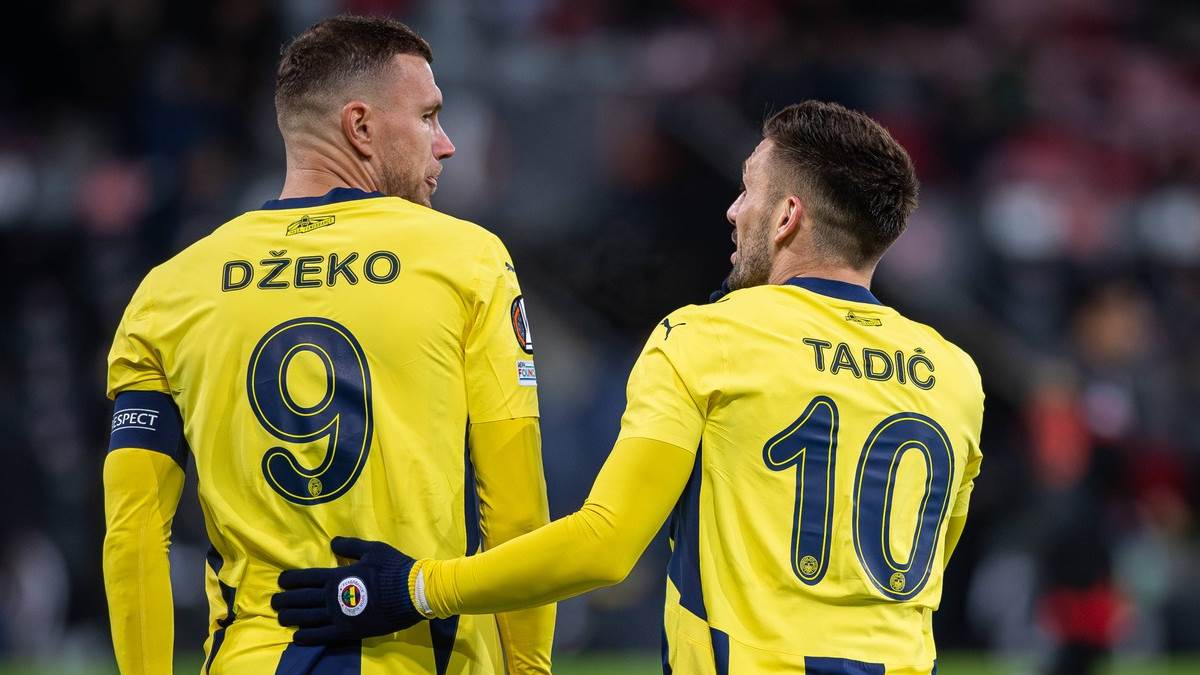 Edin Džeko i Dušan Tadić