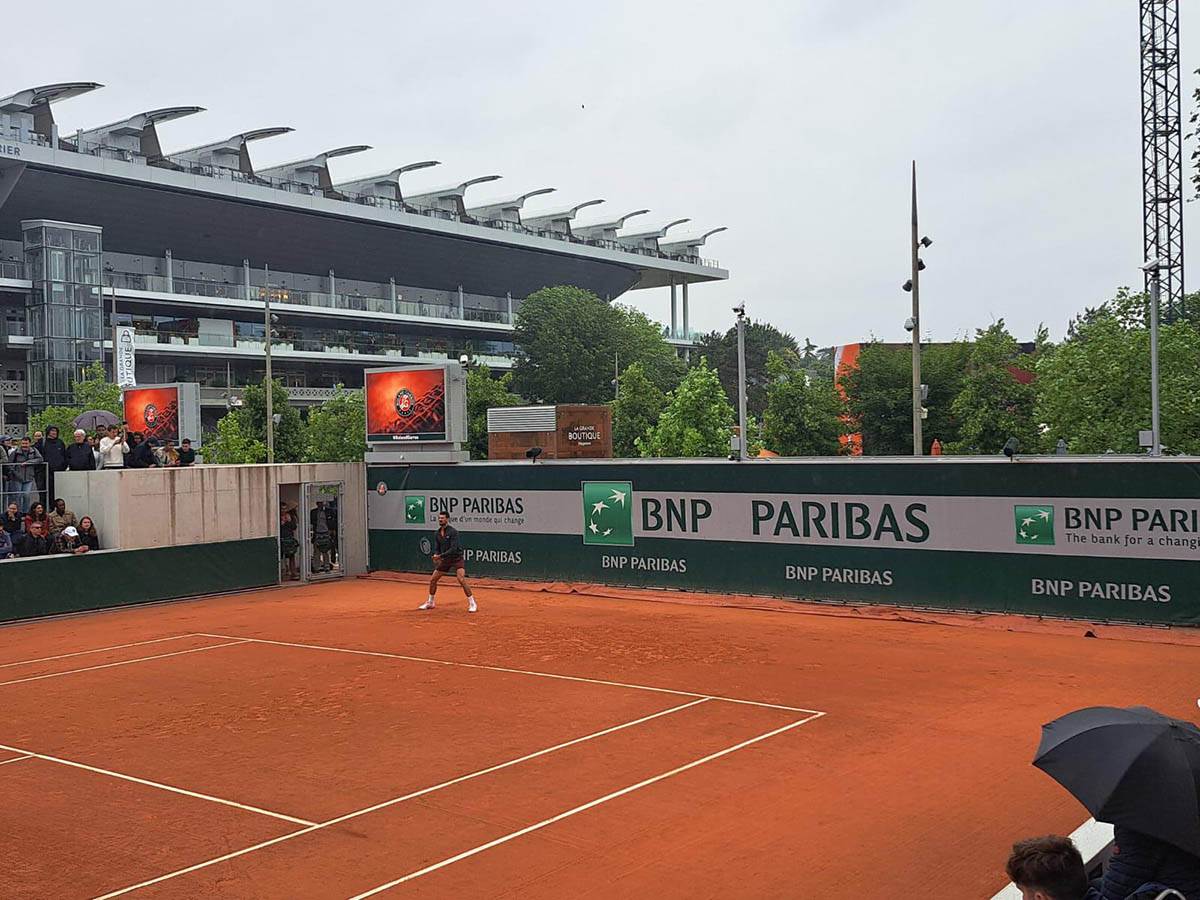 Prekinut trening Novaka Đokovića zbog kiše