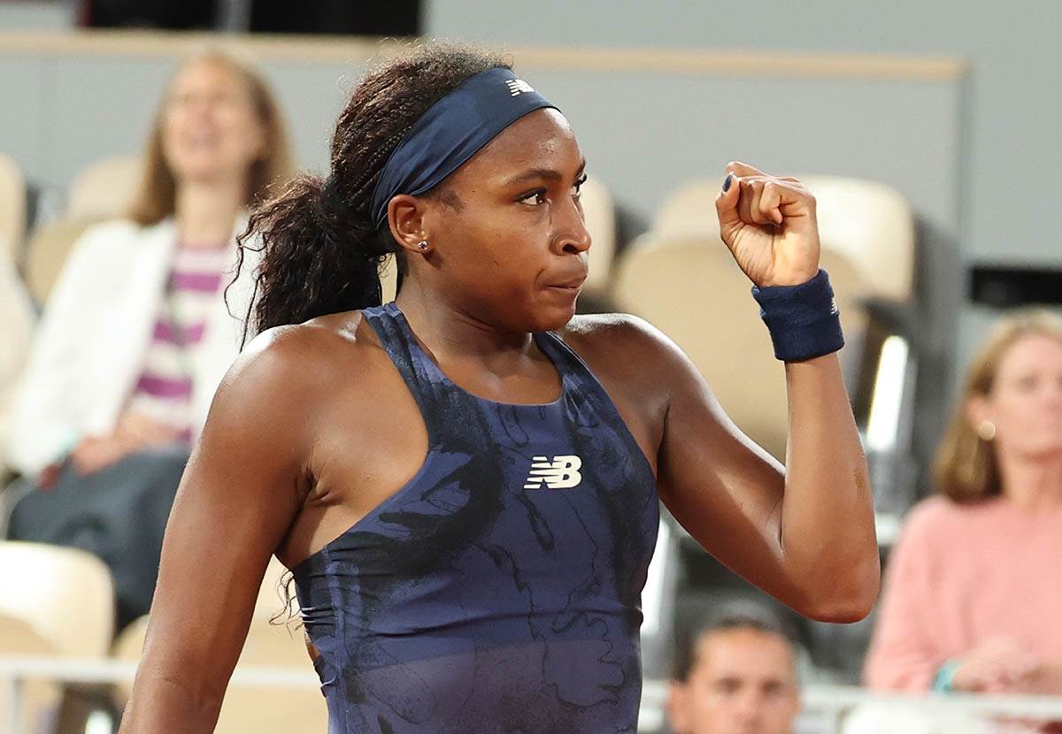 Koko Gof slavi finale na Rolan Garosu