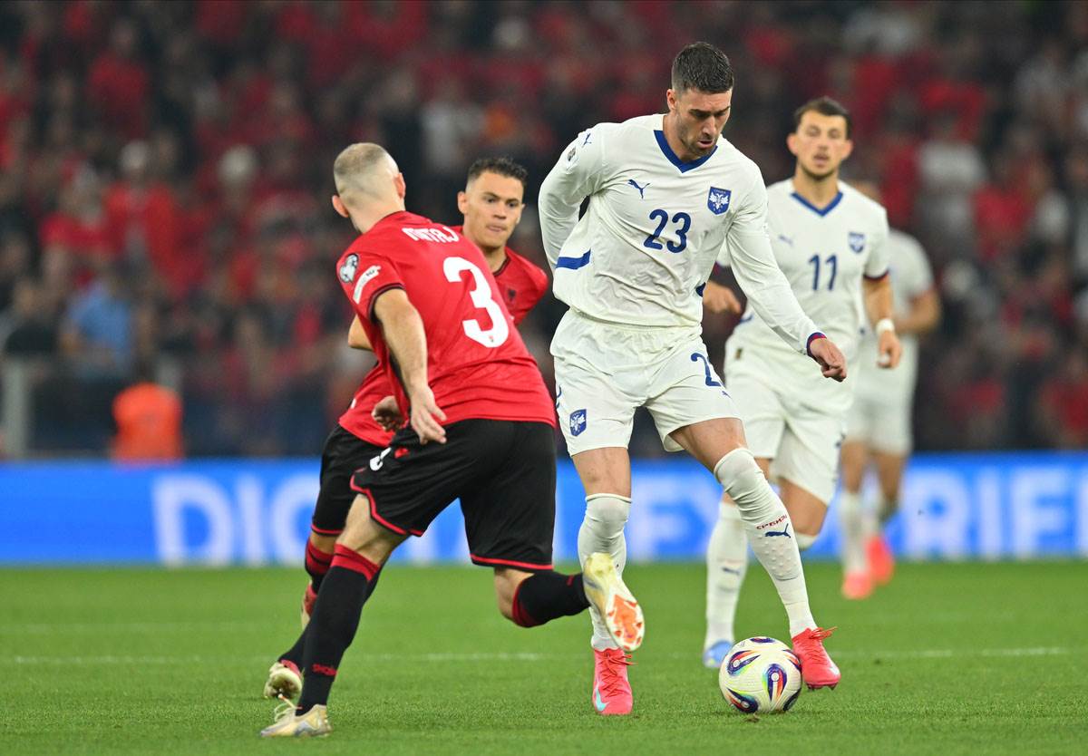 Dragan Stojković Piksi posle Albanija - Srbija