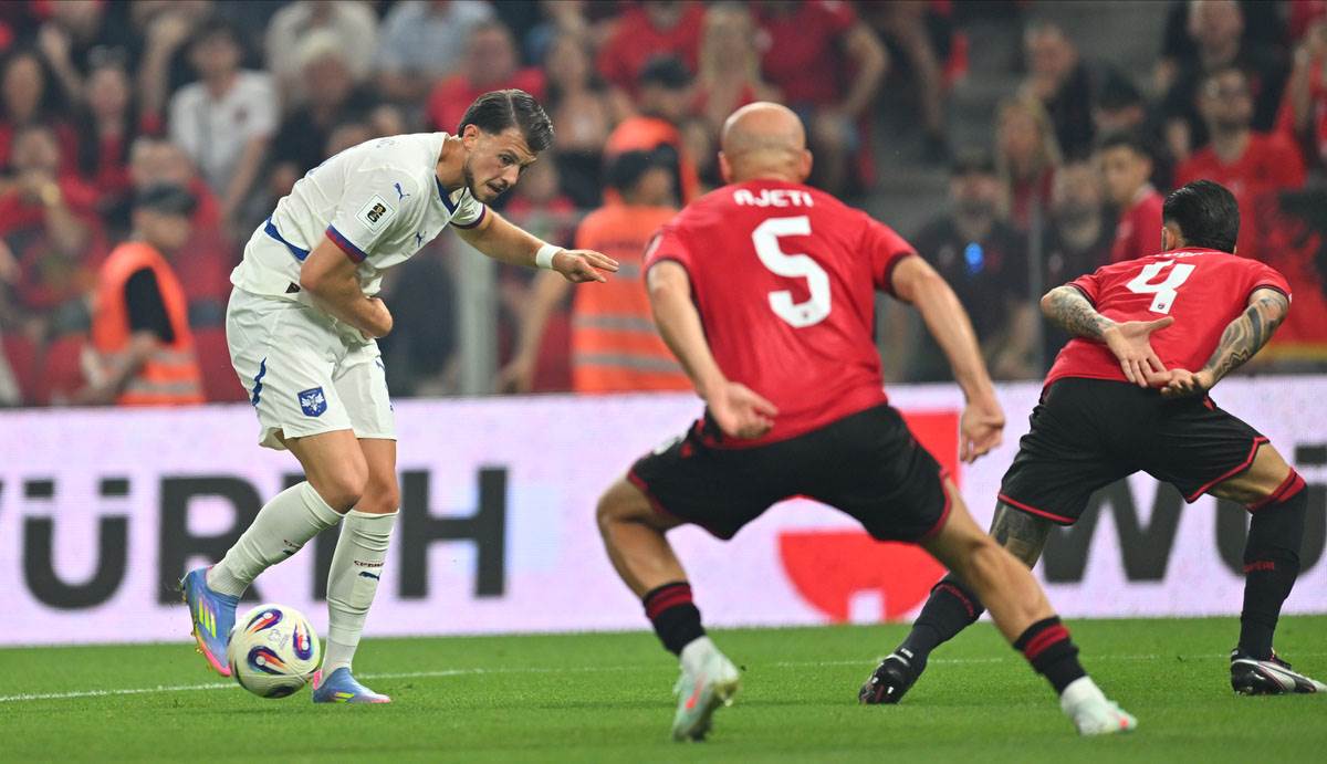 Dragan Stojković Piksi posle Albanija - Srbija