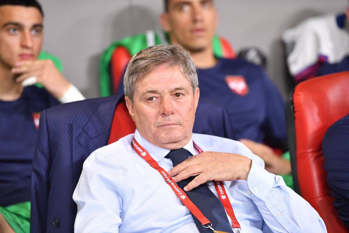 Dragan Stojković Piksi posle Albanija - Srbija