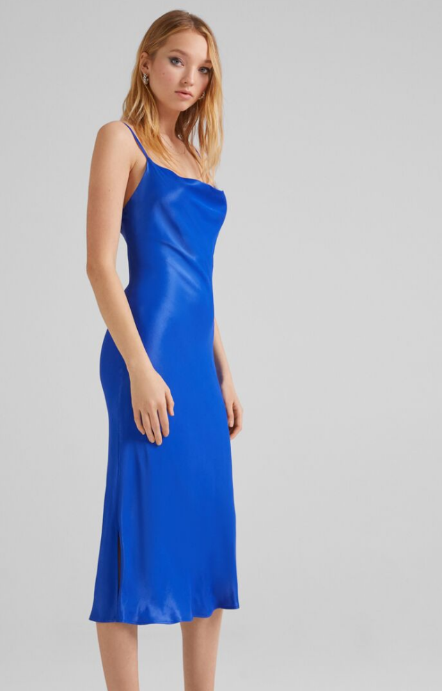 Trik za sužavanje svilene haljine