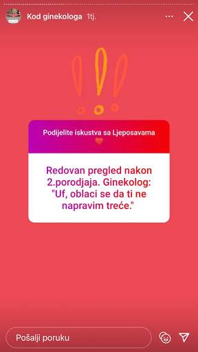 ginekoloski pregled ispovesti