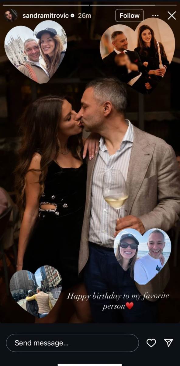 Sandra Mitrović sa dečkom