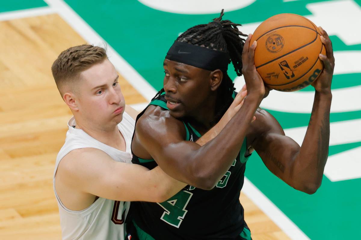 Džru Holidej na utakmici Boston Seltiksa