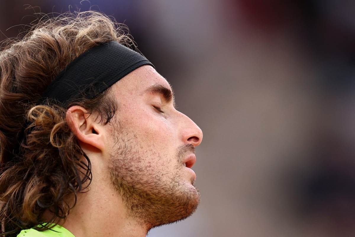 Stefanos Cicipas na Rolan Garosu