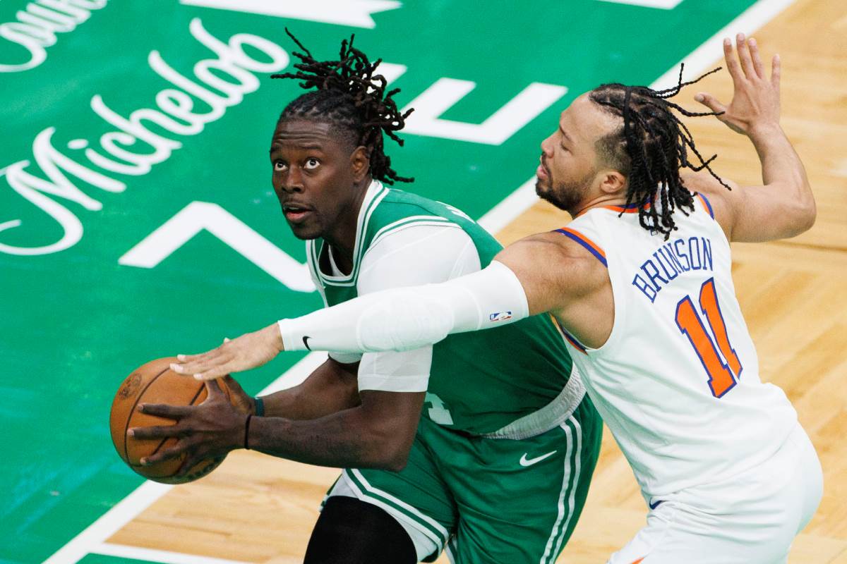 Džru Holidej i Džejlen Branson na Boston Njujork