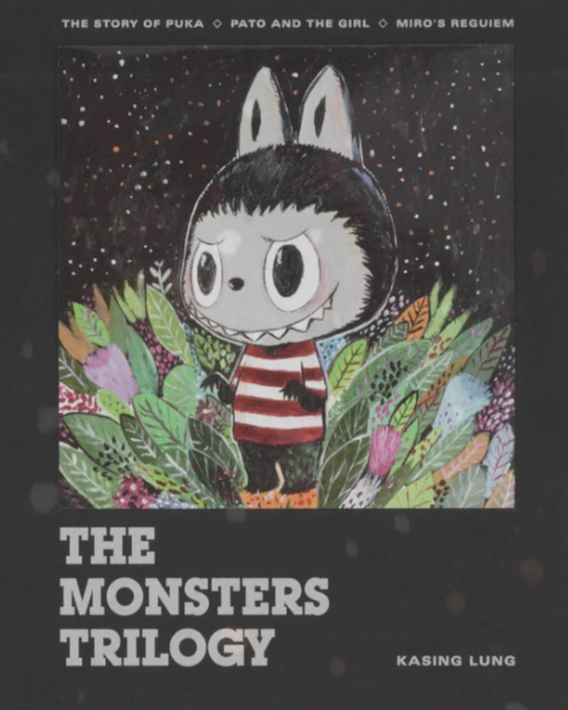 Labubu igračka knjiga The monster trilogy