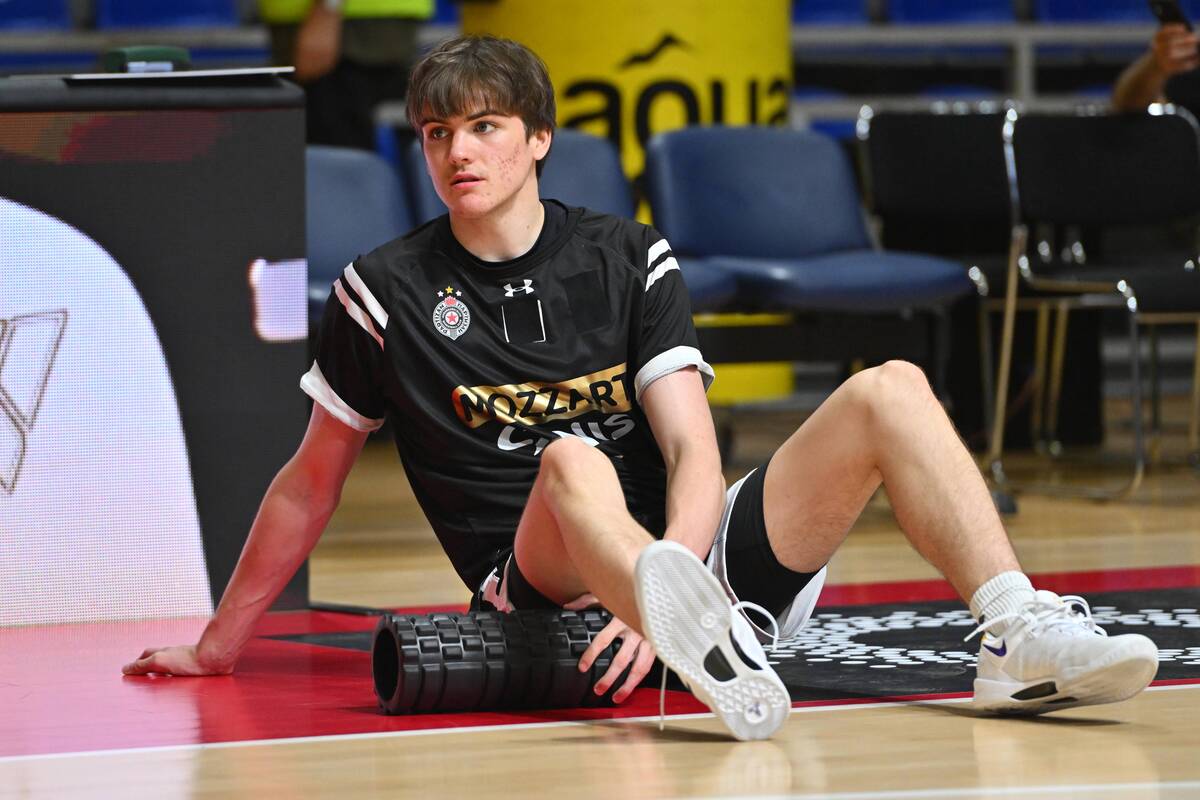 Uroš Mijailović košarkaš Partizana