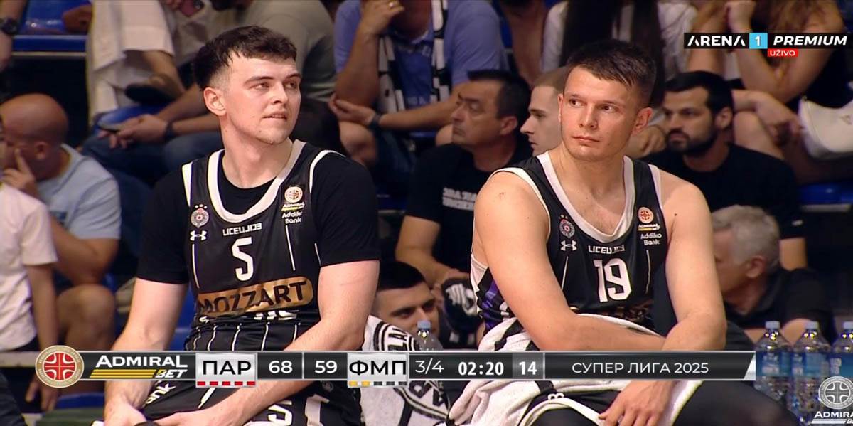 Prekinut meč Partizan FMP