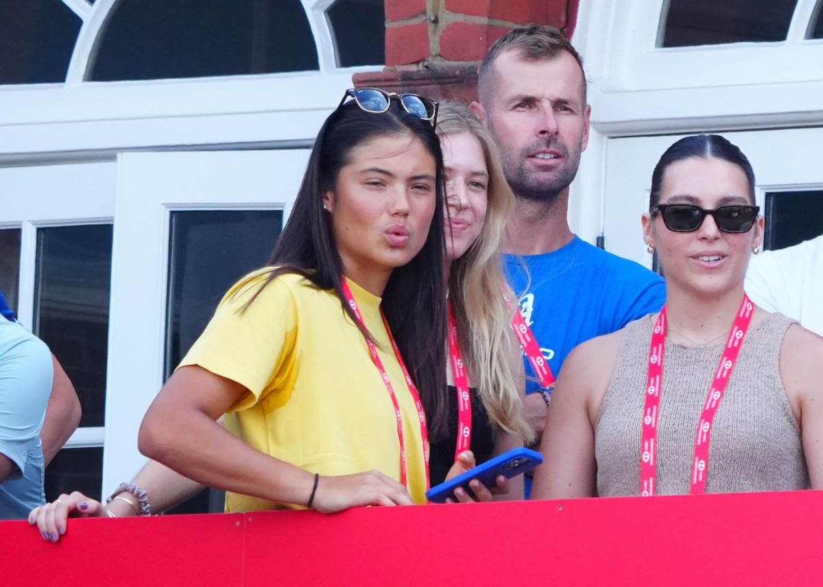 Ema Radukanu na meču Karlosa Alkaraza u Kvinus