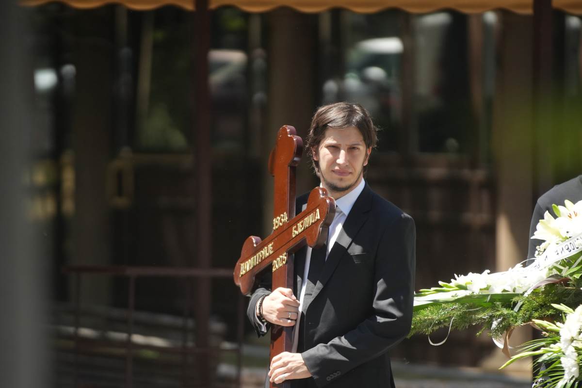 Dimitrije Bjelica sahrana