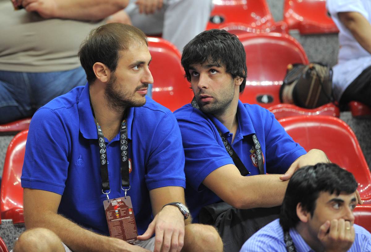 Nenad Krstić i Miloš Teodosić